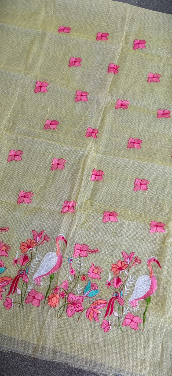 Premium Kota doria embroidery salwar-HO46 - Image 3