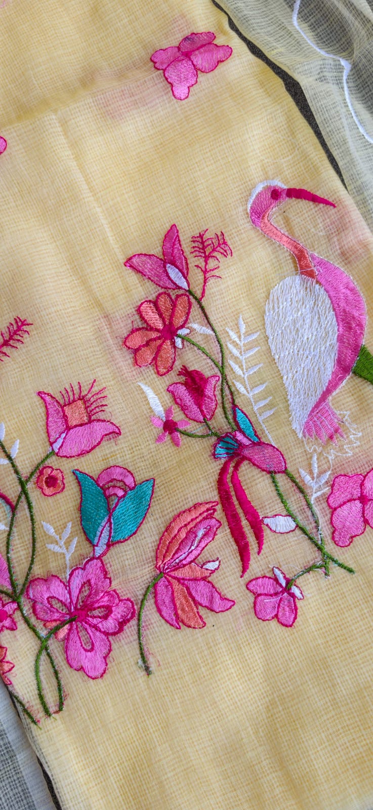Premium Kota doria embroidery salwar-HO46 - Image 2