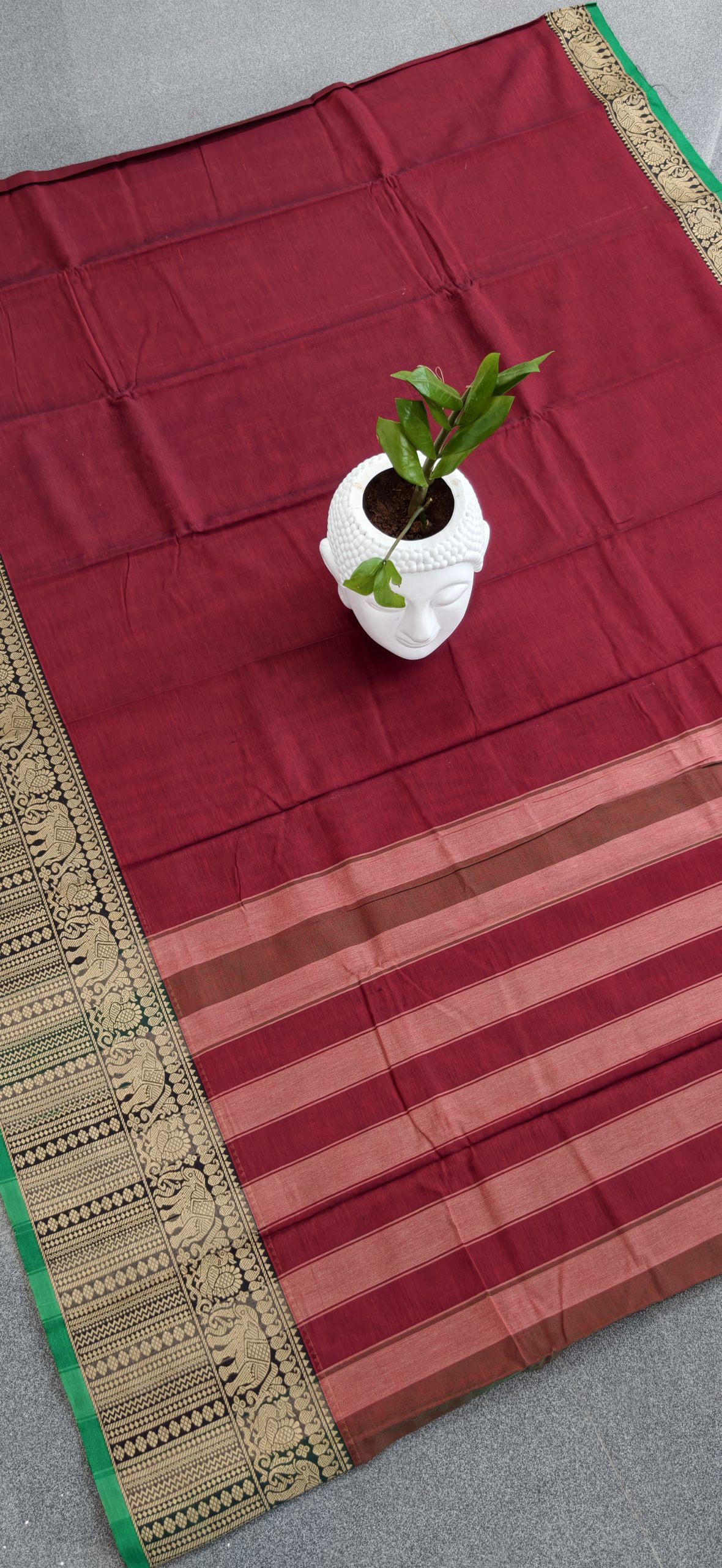 Narayanpet Merized cotton saree-FS10 - Image 2