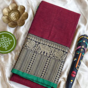 Narayanpet Merized cotton saree-FS10
