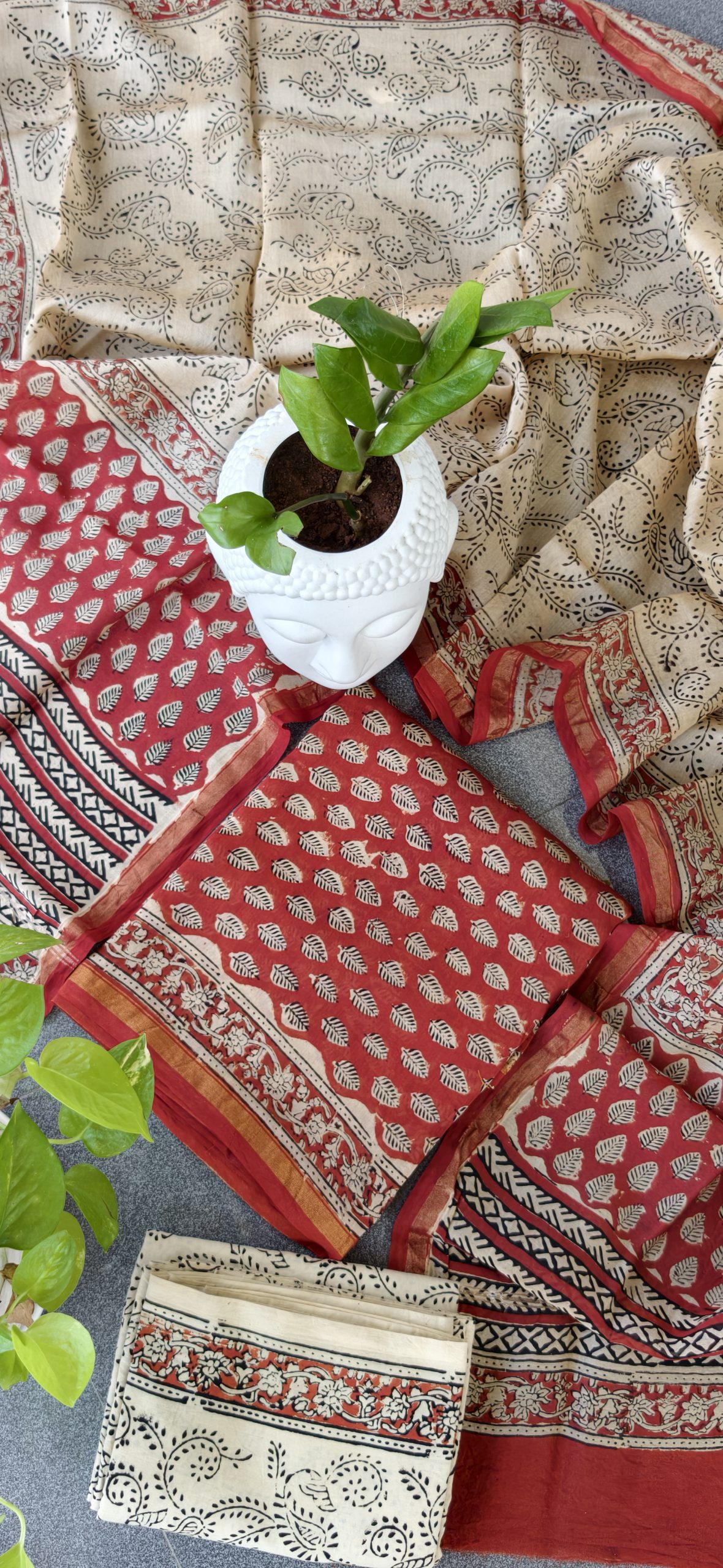 Premium chanderi silk salwar-FJ11