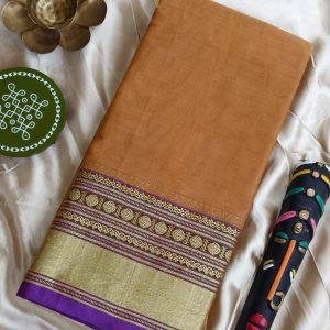 Narayanpet mecerized cotton saree-FS2