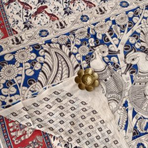 kalamkari cotton saree-TH47