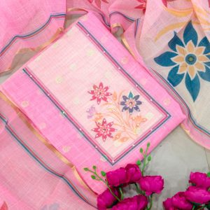 Premium semi linen salwar-ZW122
