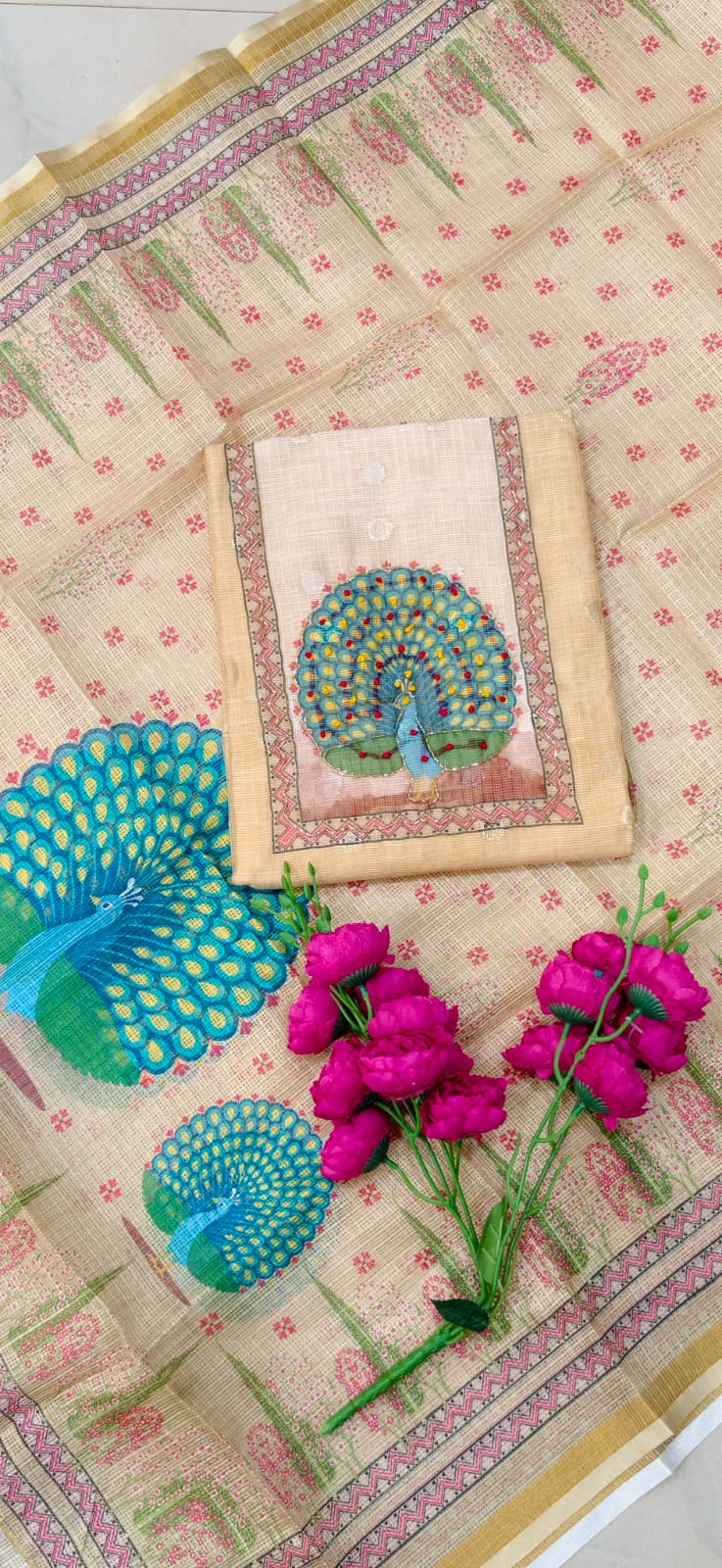 Premium semi linen salwar-ZW89