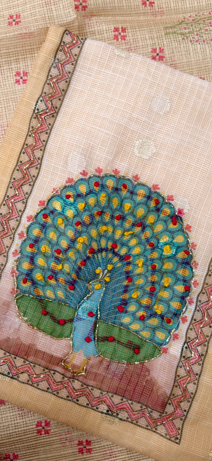 Premium semi linen salwar-ZW89 - Image 3