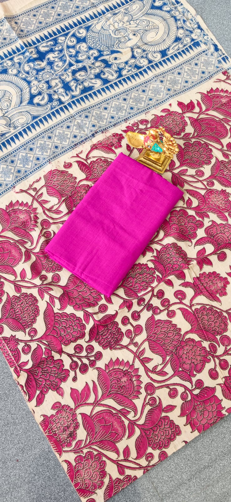 Kalamkari cotton 2 pcs set-MU35