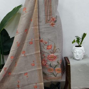 Premium semi linen salwar-ZW137