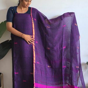 Premium handwoven linen salwar-WN150