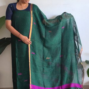 Premium handwoven linen salwar-WN151
