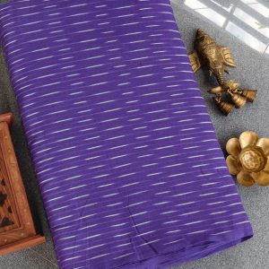 Ikkat cotton running material(1m)-EL10