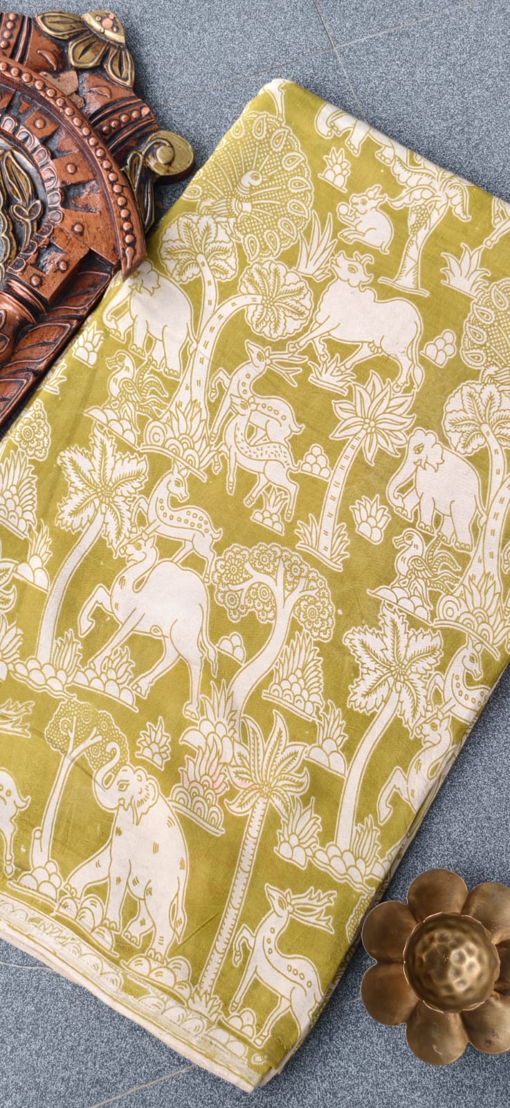 Chennuri silk running material 1m-VM2
