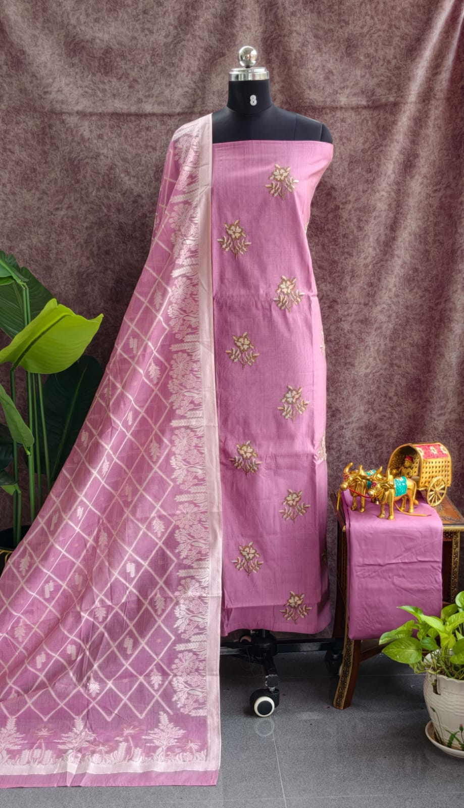 Munga silk salwar-MG26
