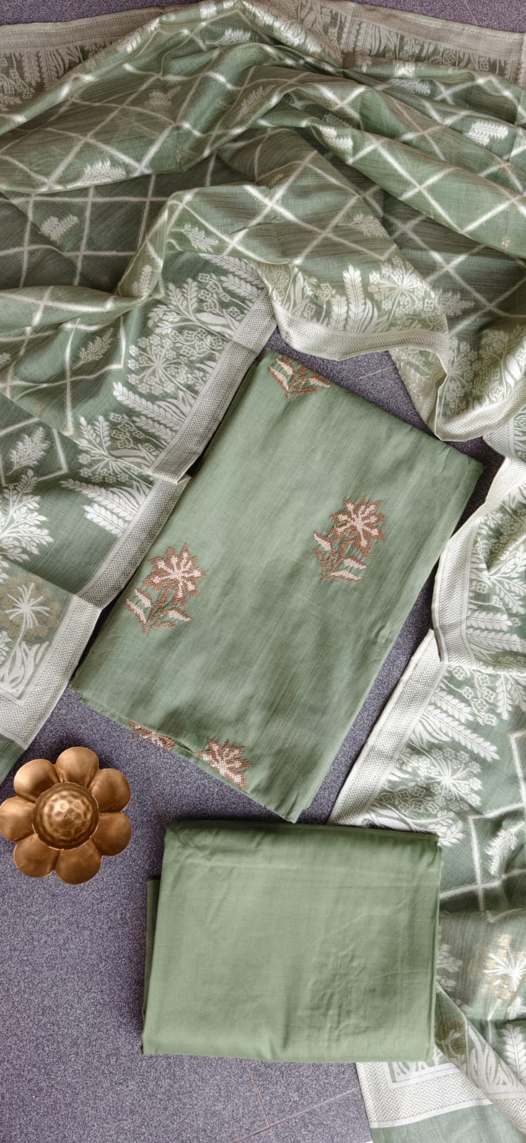Munga silk salwar-MG27 - Image 2