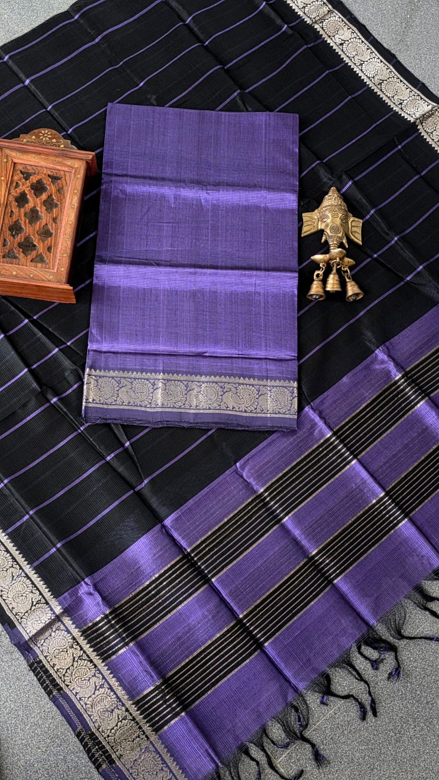 Handloom Mangalagiri pattu salwar -UJ9