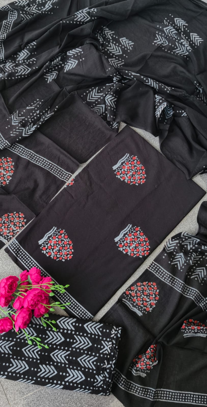Jaipur cotton salwar-YJ91