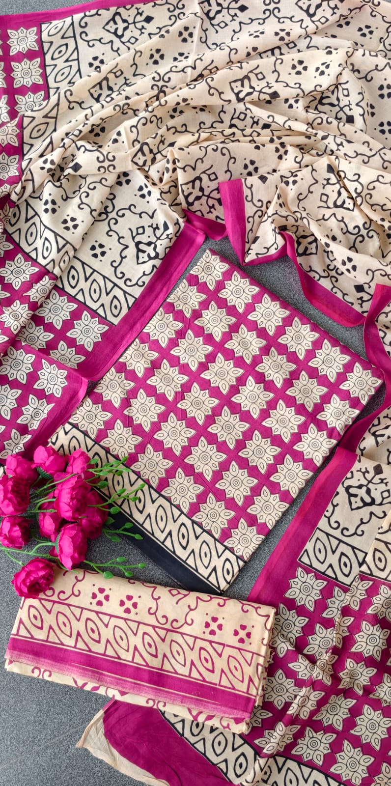Jaipur cotton salwar-YJ95