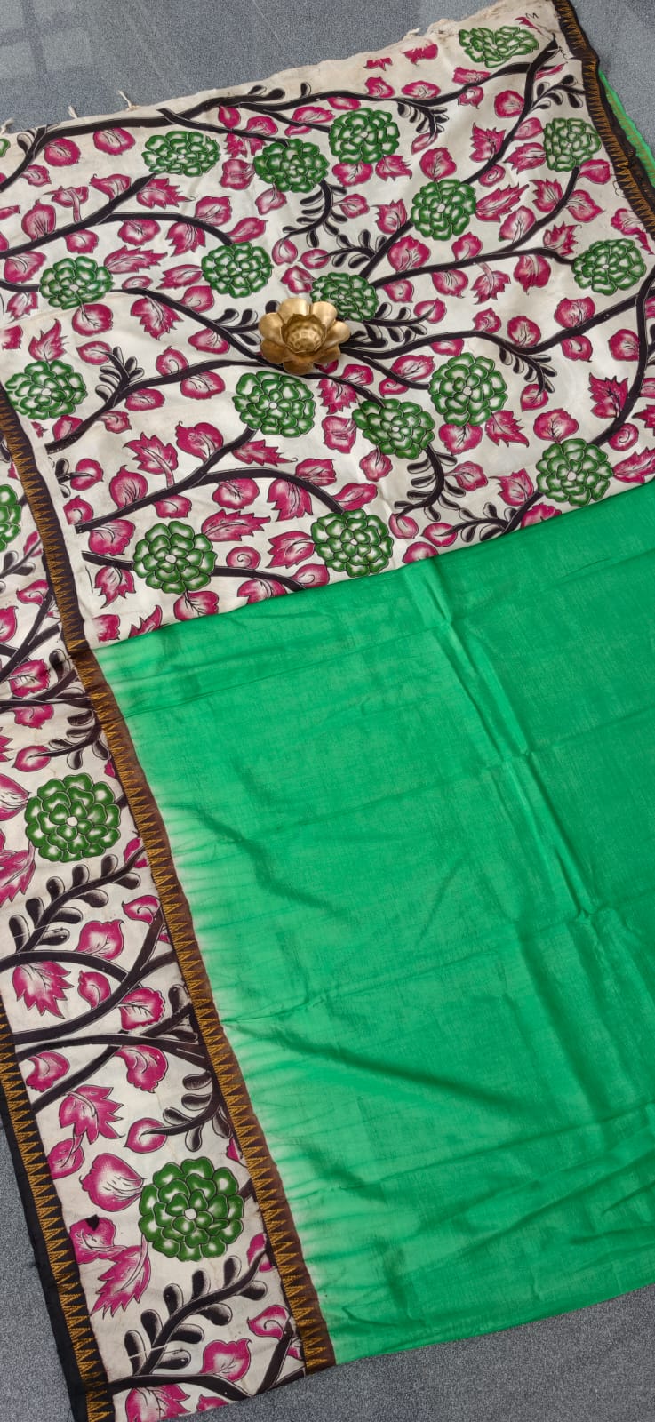 Mangalagiri Gap Border saree-TV4 - Image 3