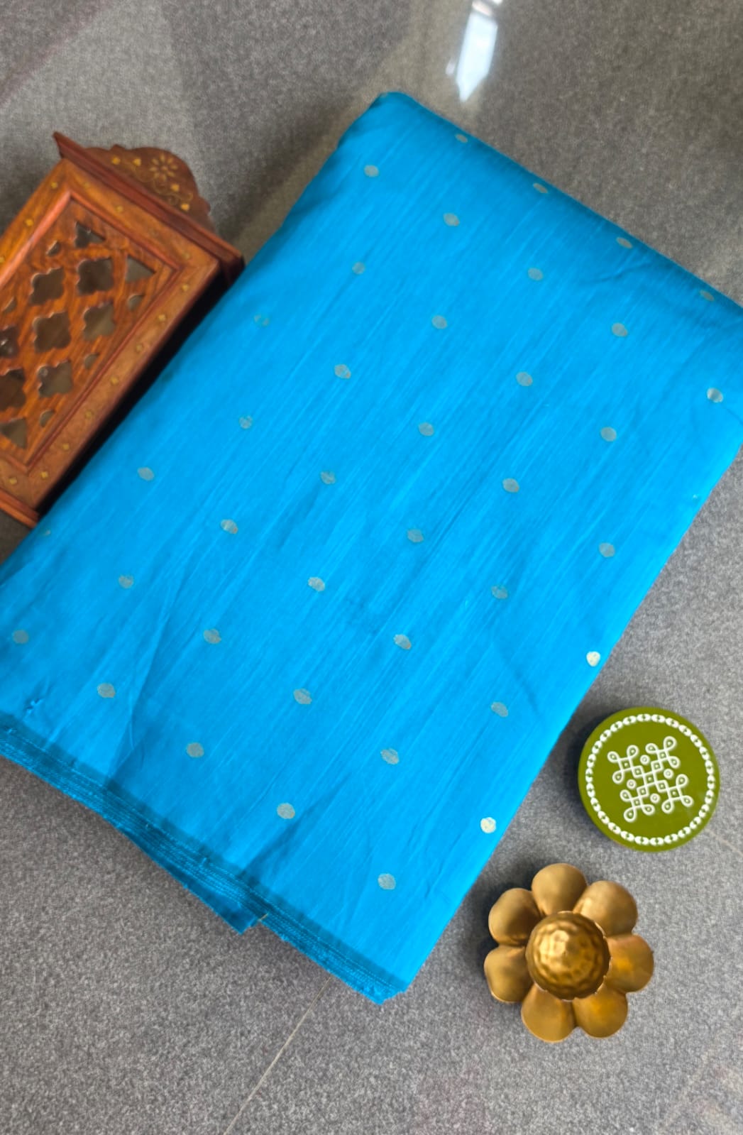 Semi raw silk running material(1m)-HZ3