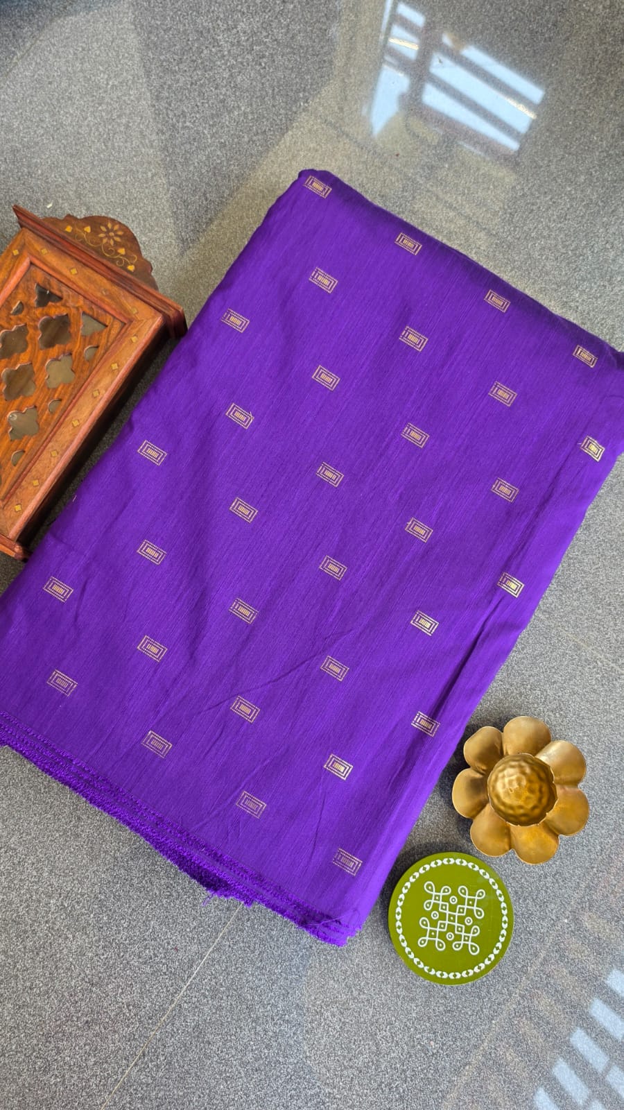 Semi raw silk running material(1m)-HZ12