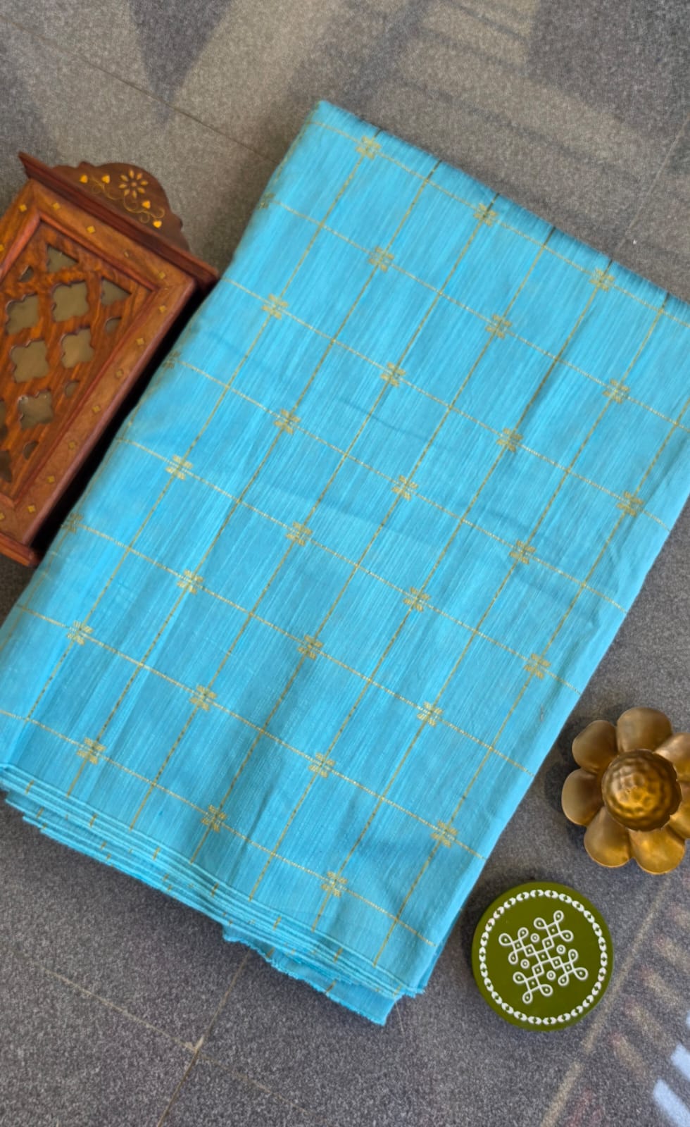 Semi raw silk running material(1m)-HZ10