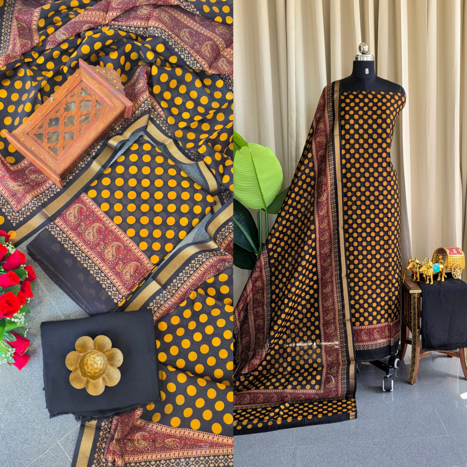 Semi maheshwari silk-CZ31