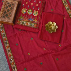 Ahir embroidery cotton salwar set-FG15