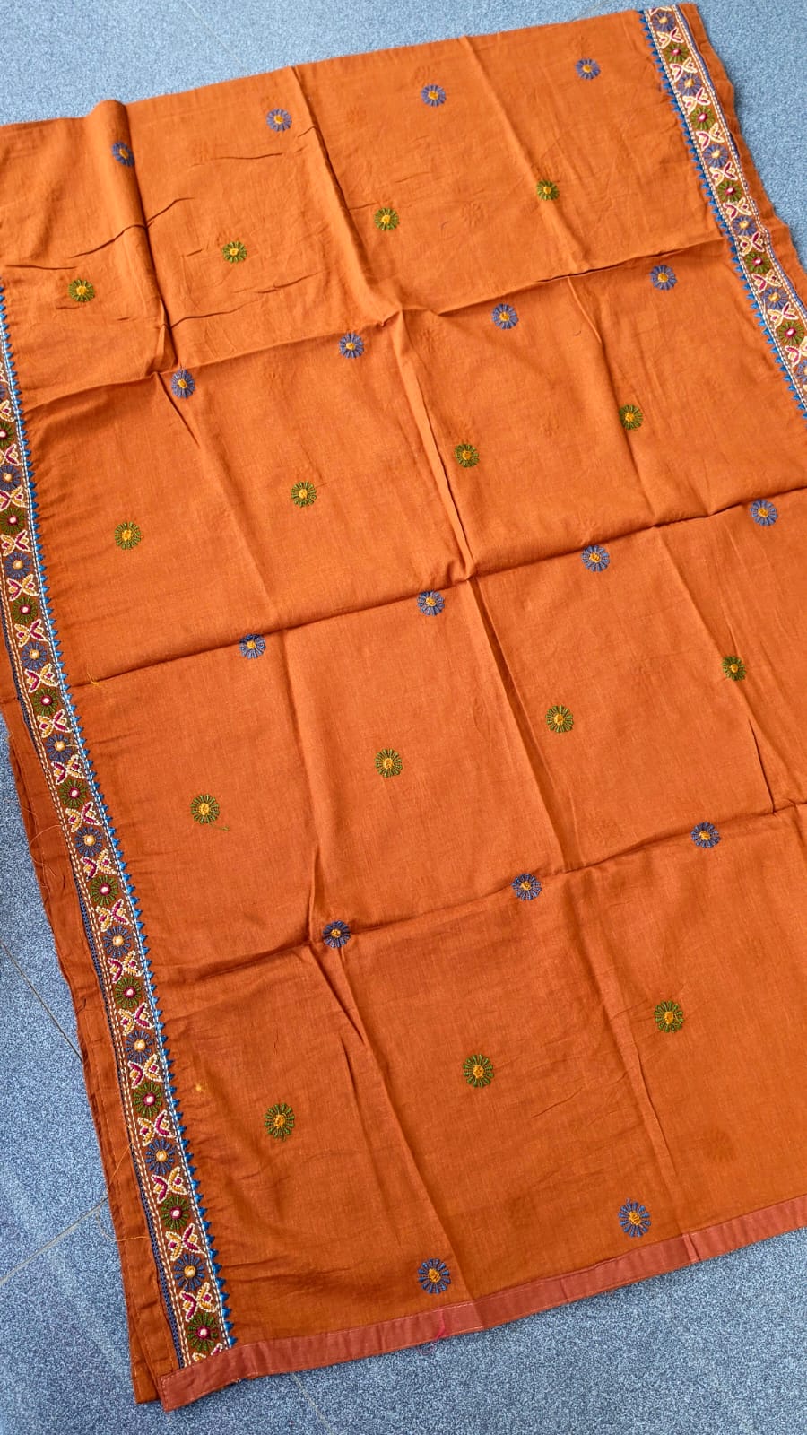 Ahir embroidery cotton salwar set-FG16 - Image 2