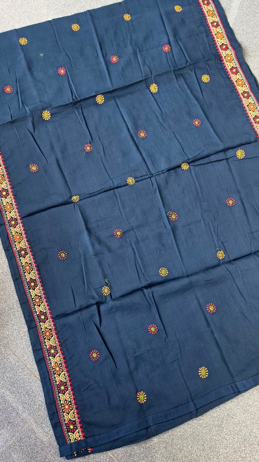 Ahor embroidery cotton salwar set-FG17 - Image 3