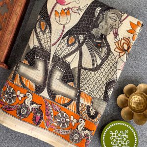Kalamkari kota cotton saree-XG75