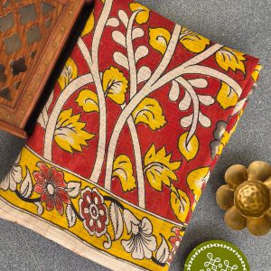 Kalamkari kota cotton saree-XG76