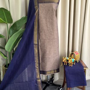 Mangalagiri cotton salwar 3pcs set-CX2