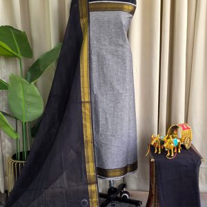 Mangalagiri cotton salwar 3 pcs suit-CX5