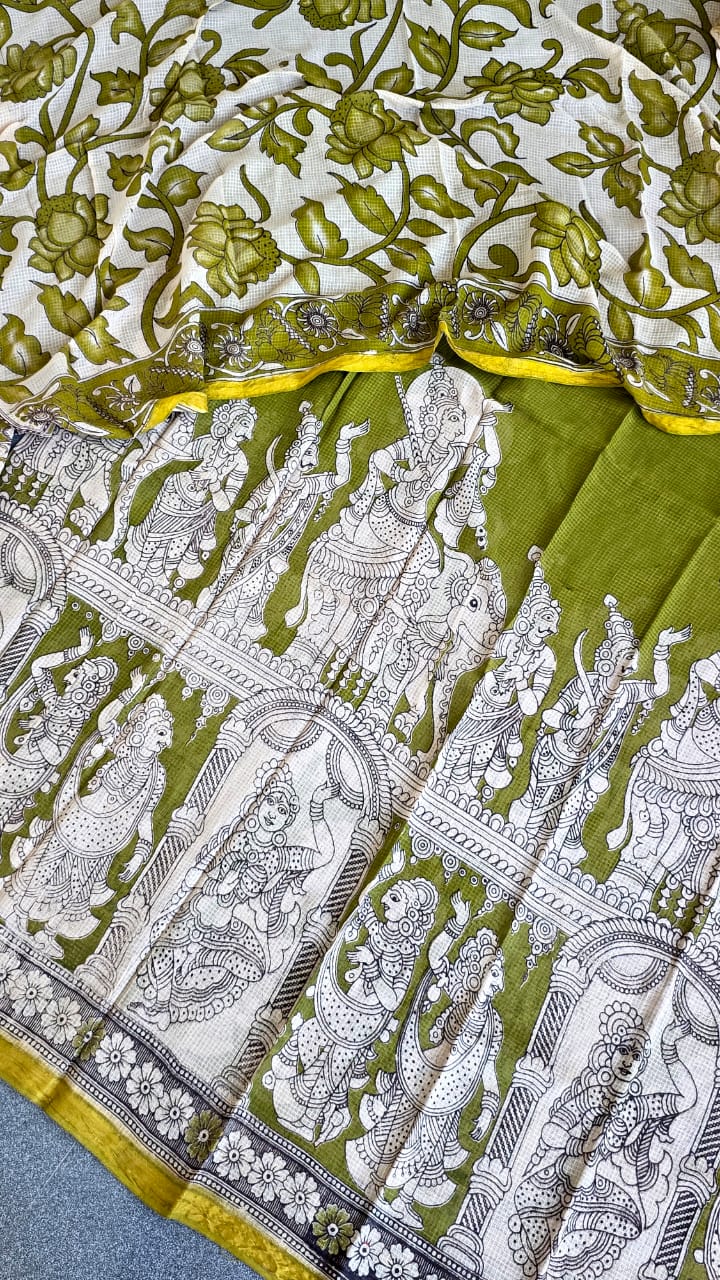 Kalamkari kota cotton salwar-GZ10