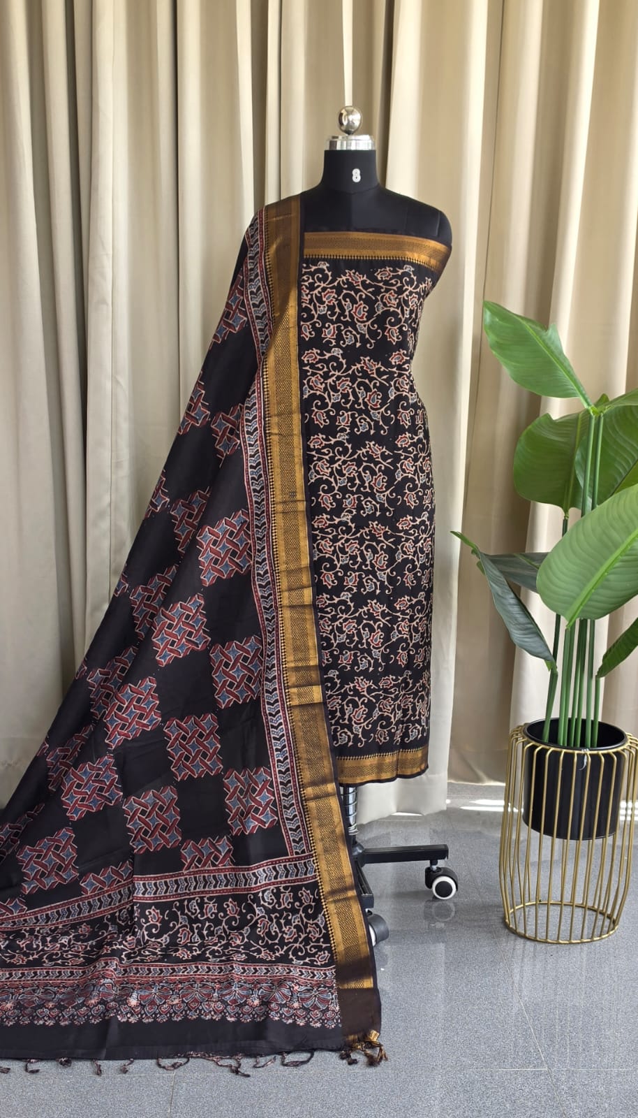 Ajrak Fusion salwar-GR5