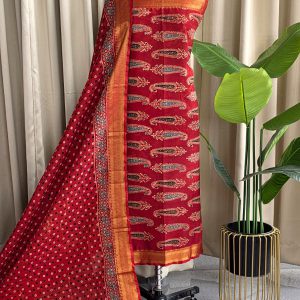 Ajrak Fusion salwar-GR12