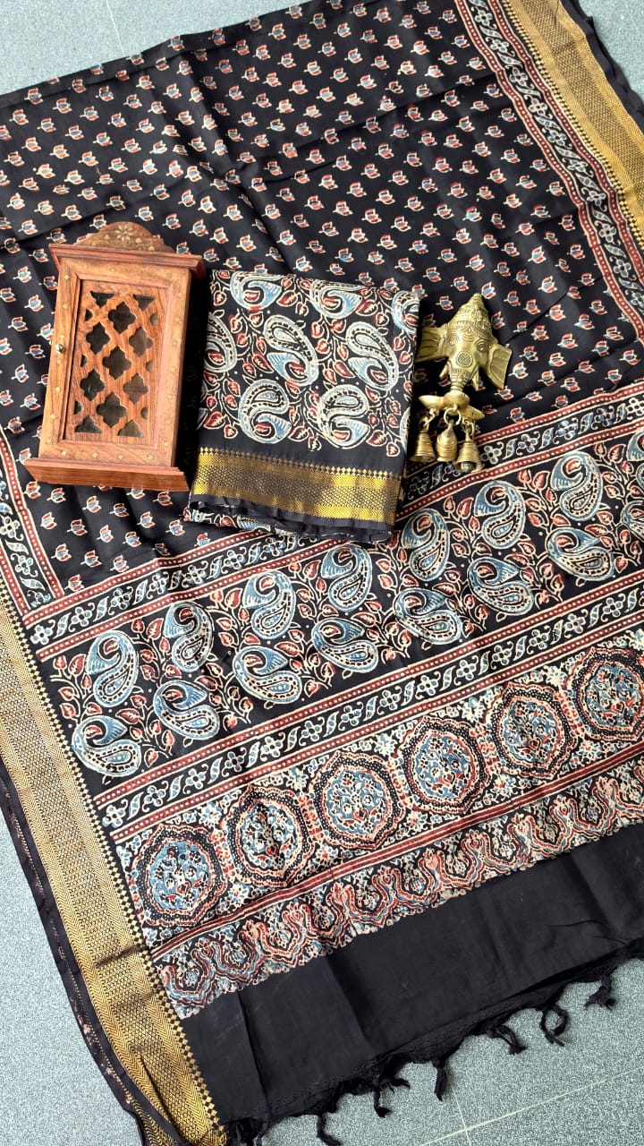 Ajrak Fusion salwar-GR18 - Image 2