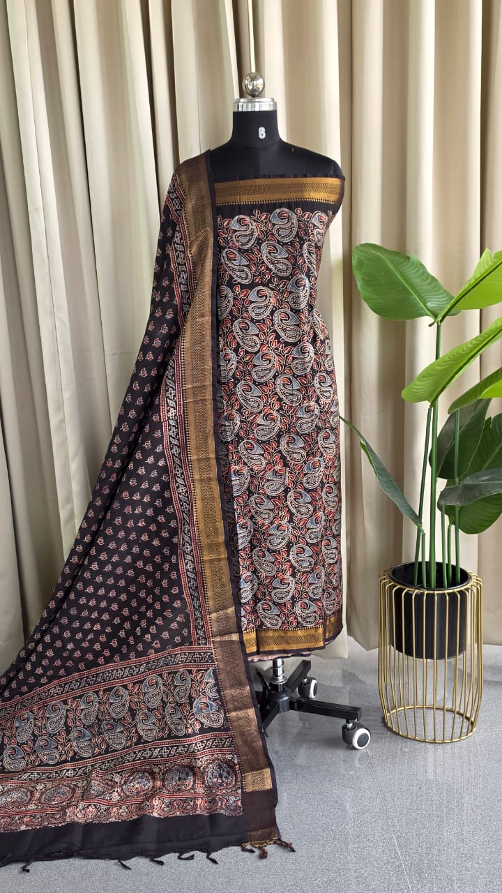 Ajrak Fusion salwar-GR18