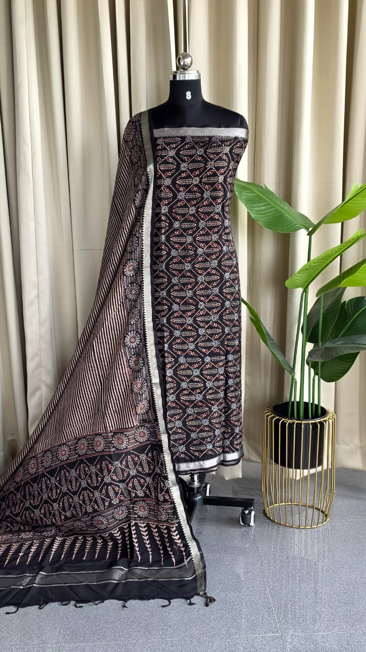 Ajrak Fusion salwar-GR26