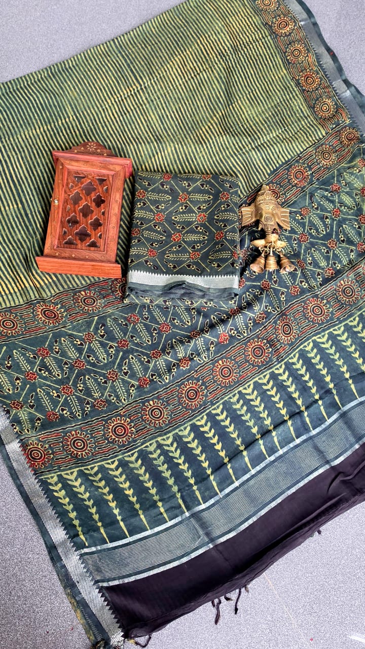 Ajrak Fusion salwar-GR28 - Image 2