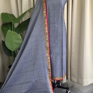 Narayanpet mercerized checks cotton salwar-DH44