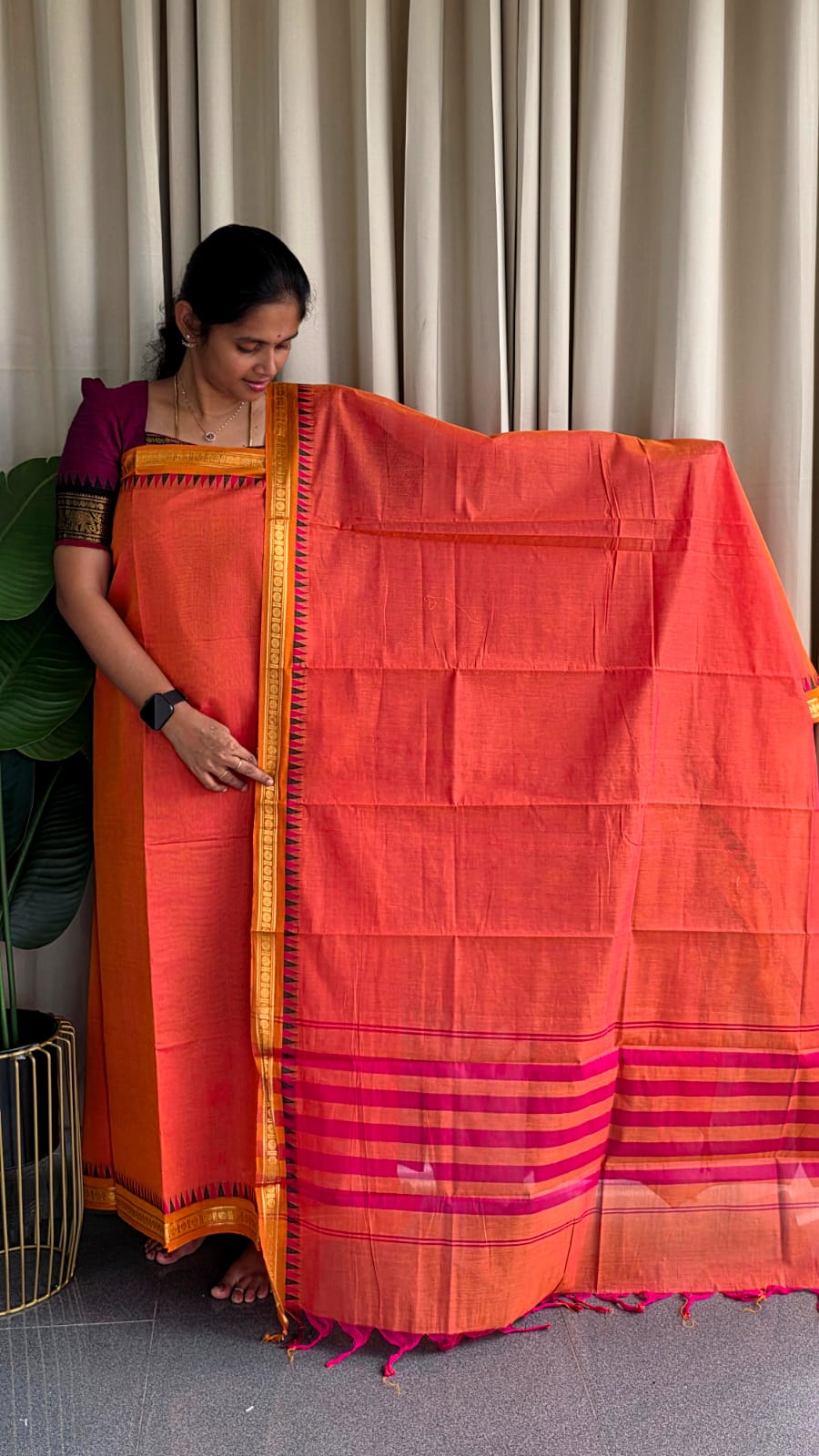 Kanchi cotton salwar-GT2