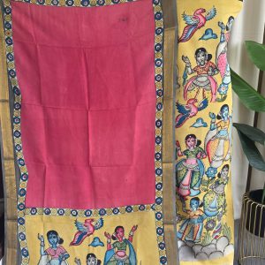 Handcrafted penkalamkari salwar-DS5