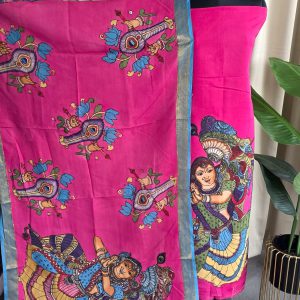 Handcrafted penkalamkari salwar-DS8