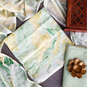 Handblock jaipur linen salwar-YJ171