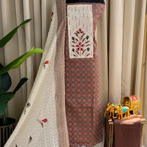 Ajrak cotton salwar-MG85