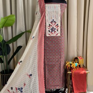 Ajrak cotton salwar-MG88