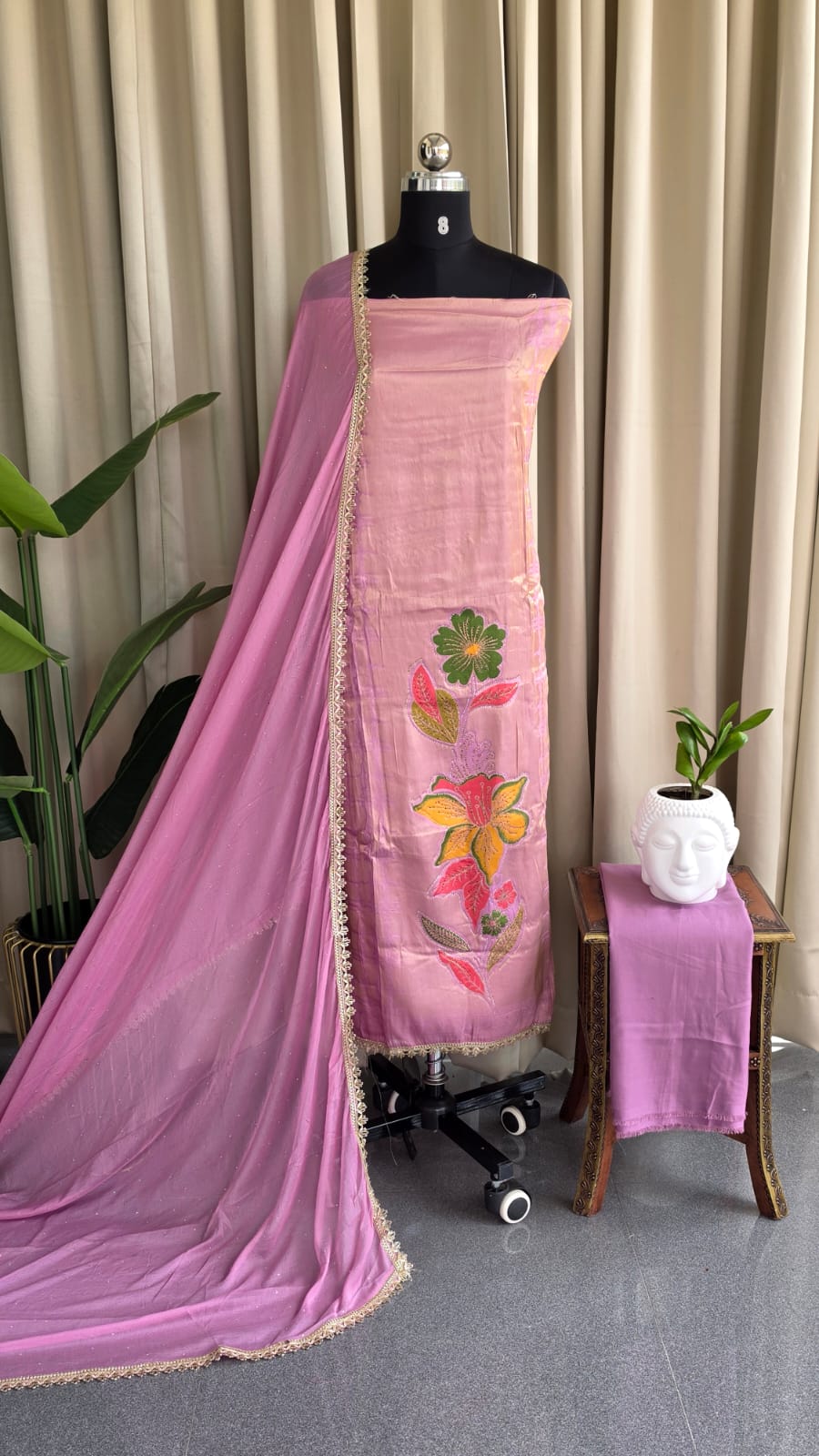 Banarasi salwar(Lavender)-BN27