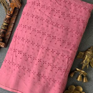 Hakoba cotton running material(onion pink)-HF6