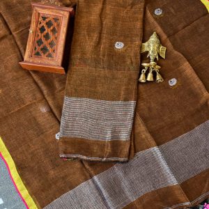 Premium handwoven linen salwar-VW10